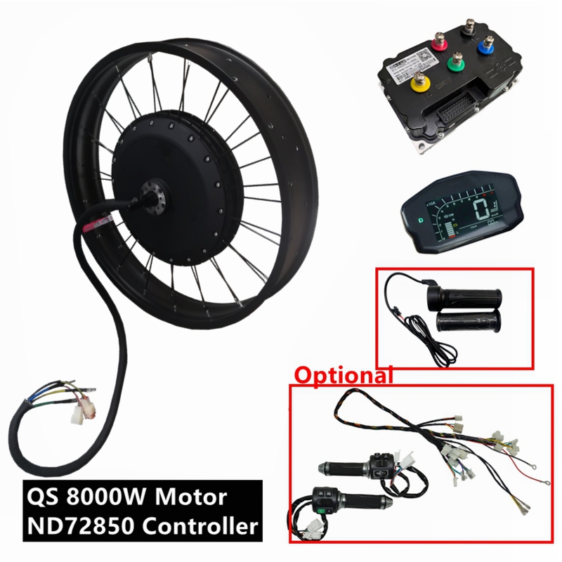 Kit E-bike Fat NBpower/QS273 V - 72V 8000W Brushless Hub Motor recensione e prezzo