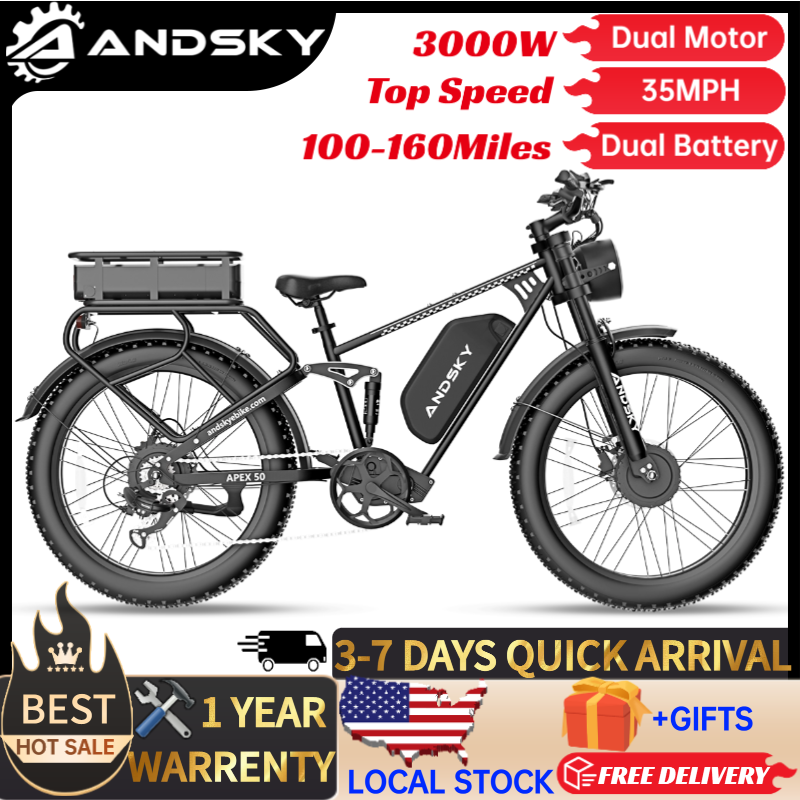 Bici Elettrica ANDSKY Apex50 A - Torque Sensor Mid Drive Motor Kit recensione e prezzo
